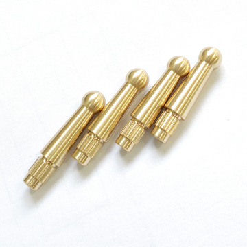 Custom Brass Knurled Dowel Pin