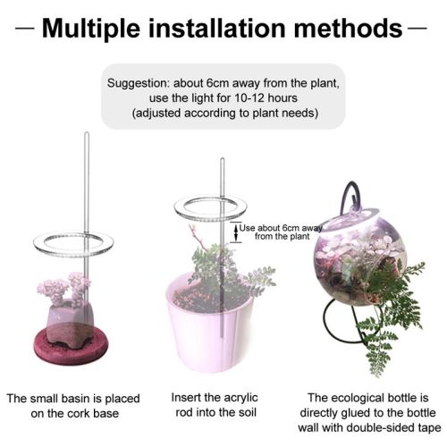 Grow Light DC5V USB Full Spectrum Phytolamp