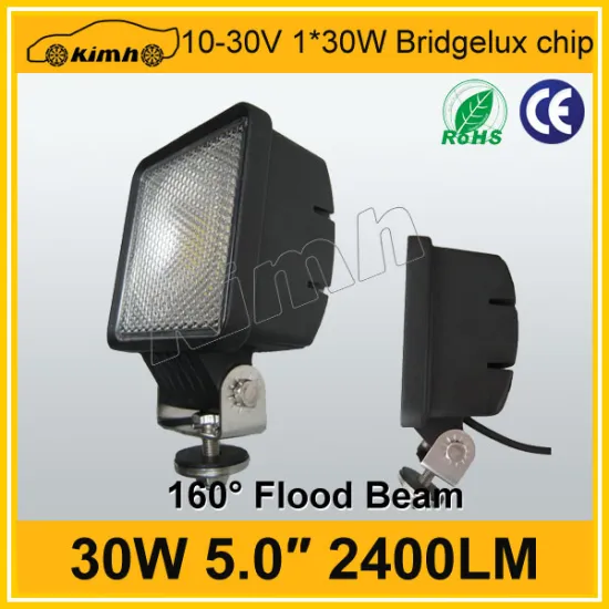 IP68 10v-30v 30w 2400LM tractor work light & led work light