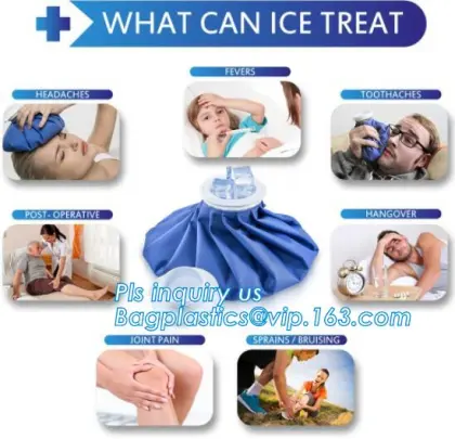 Hot And Cold Medical Reusable Ice Bag/Ice Pack, Sport injury ice pack wrap cooler ice bag for medical supply,Injuries Hot & Col