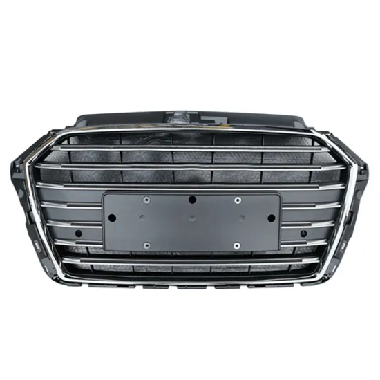 Body Kits Grey Car Grille S3 Style Front Bumper Hood Grille for Audi A3 2017-2018
