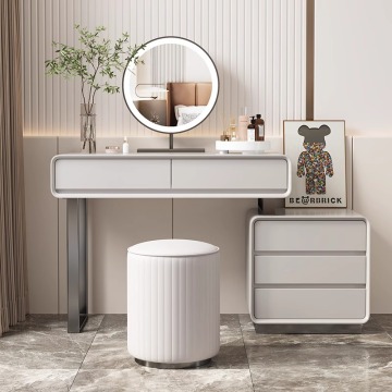 Modern Simple Bedroom Makeup Table Storage Cabinet