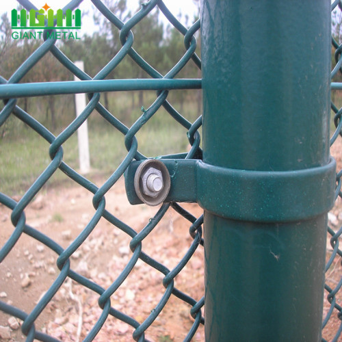 ความแข็งแรงสูง PVC Coated Iron Chain Link รั้ว