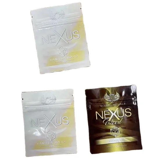 Customized Printed Ziplock Mylar Logo Stand Up Packaging Smell Proof Bags For Dry herb Flower Storage