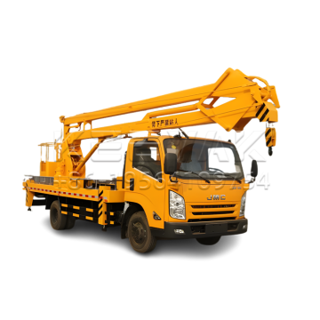 JMC 4X2 143HP Vinçli Hava Çalışma Platformu Kamyonu - Yüksek irtifa işlemleri için 19m bom kaldırma