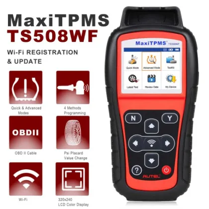 Autel TS508WF Tire Pressure Reset and Programming Instrument