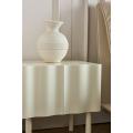 Fantastic Elegant White Simple Design Bedside Table