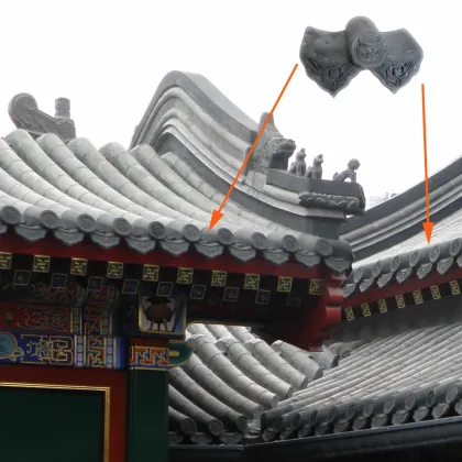 Traditional Chinese Style House Decoration Roof