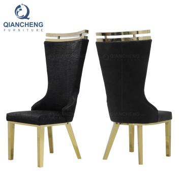 Wholesale Luxury Italian PU Leather Dining Chairs for Hotels and Homes