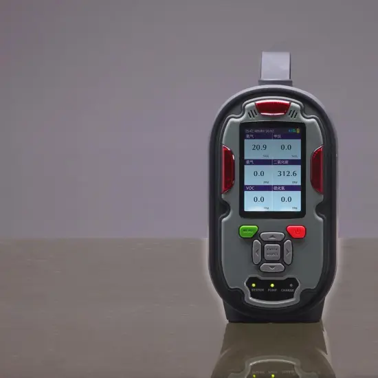Alarm portable gas analyzer TVOC  gas detector