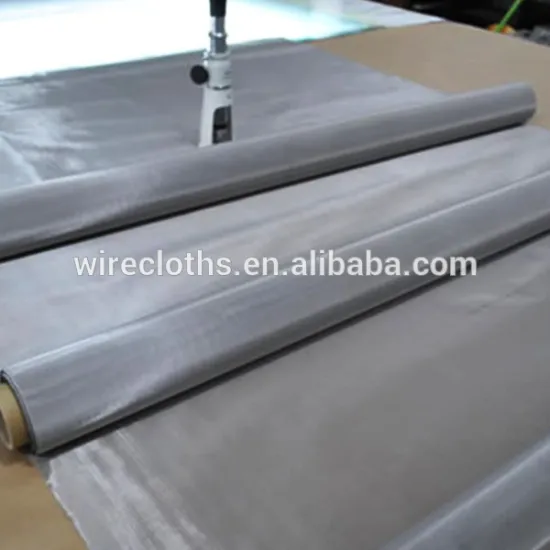 SUS 304 304L Stainless Steel Wire Mesh used for printing industry