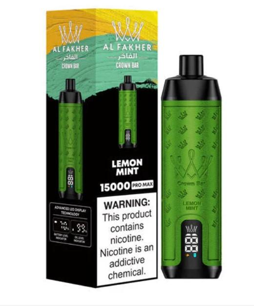Al Fakher Crown Bar 15000 Vape Vape Borong