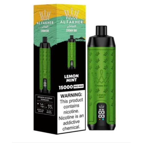 Al Fakher Crown Bar 15000 Vape Vape Borong