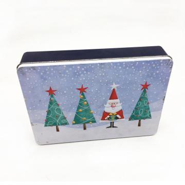 Rectangular Christmas Gift Iron Box