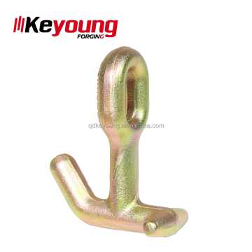 Keyoung Factory Direct High Quality G70 Forged Steel Towing Car Safety Drag Chains T-J Type Hook