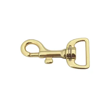 Zinc Alloy Dog Buckle Pet Webbing Hook for Luggage and Keys