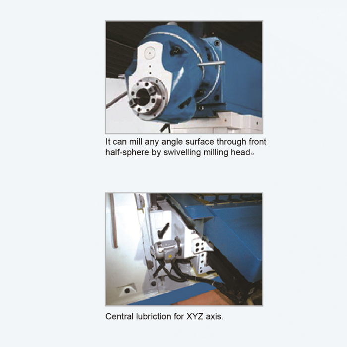 WM5750 WM5750A Universal Milling Machines