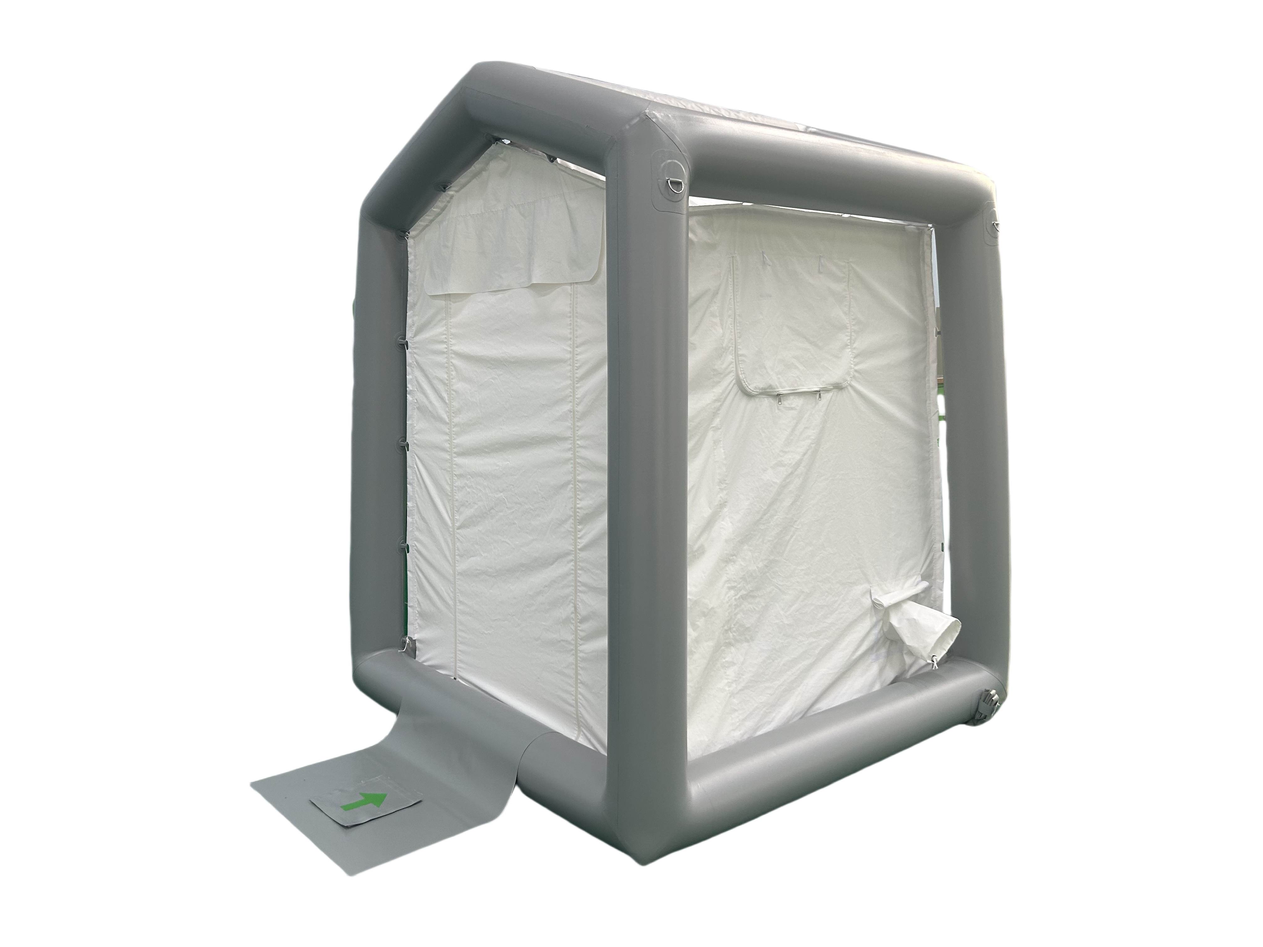 inflatable decontamination tent Entrance