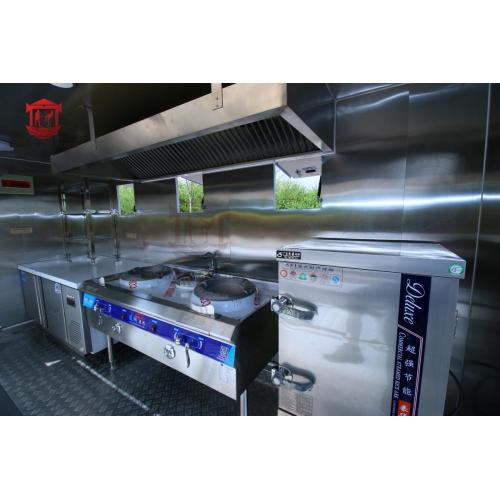 6x2.07x2.25m Outdoor Mobile Kitchen Cheapest Outdoor Mobile Kitchen Factory