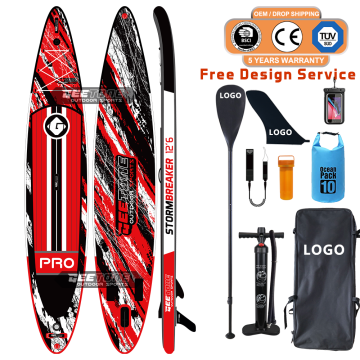GeeTone Factory PVC Drop Stitch Inflatable SUP Board