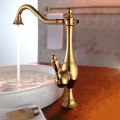 Brass European Style 360 ​​graus Turning Basin Faucet