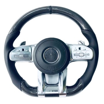 Рулевое колесо углеродного волокна для моделей Mercedes Benz W204 W212 W222 G63 G500 W253 W219 W218 W166 W67 W207