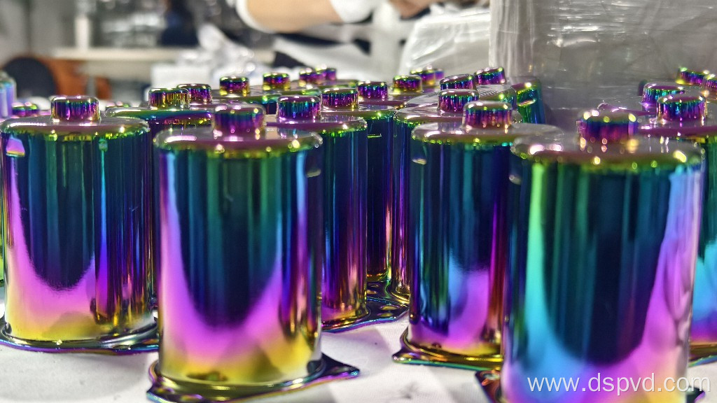 pvd plated rainbow coating hardware