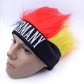 German Team Fan Wig with Multi-Color Design