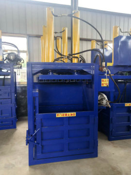 Vertical Hydraulic carton paper cardboard plastic pet bottle press baler
