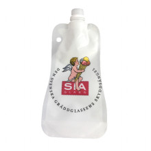 Wiederverwendbarer spezieller flaschenförmiger Wassersack in Lebensmittelqualität