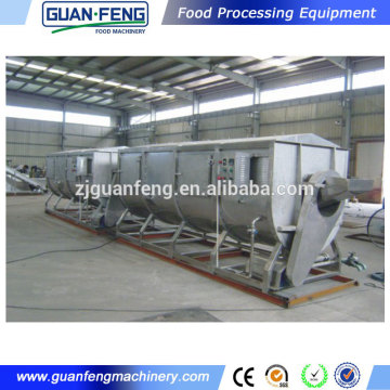vegetable blanching processing line blancher for food