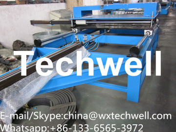 Rubber Belt Continuous PU Sandwich Panel Machine
