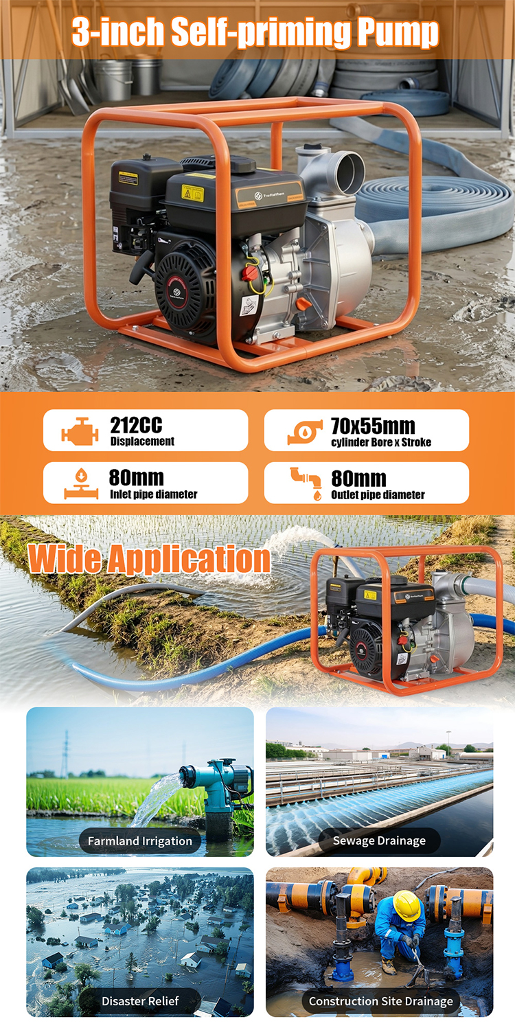 TKH80-30 Gasoline Water Pump(11)