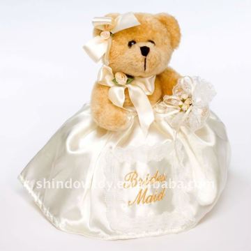 Wedding Bride Plush Teddy Bear