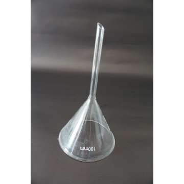 High Quality Laboratory glass funnel with short stem