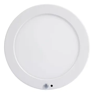 Smart Ceiling Lighting: 18W LED Panel Light with CCT Selectable Day/Night Mode and Motion Sensor for Hallways