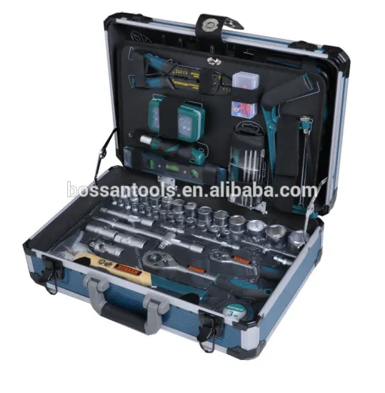 176 pcs household tool set in the aluminum case