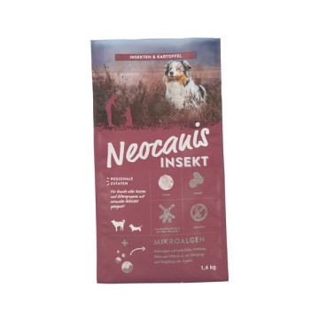 recyclable Laminated pet food bags offset printing