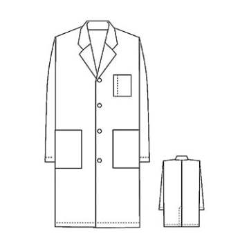 Unisex ระบายอากาศกลับห้องแล็บ