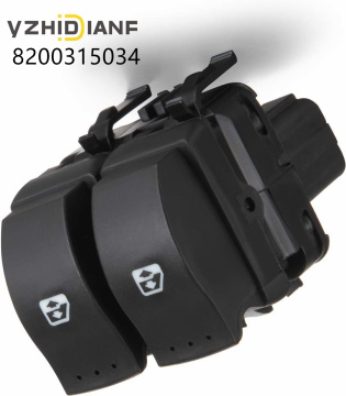 Elektrisk fönsterkontrollomkopplare för Renault Megane 2, Laguna 2, Trafic 2001-2005 (8200315034, 8200060045, 8200315044)