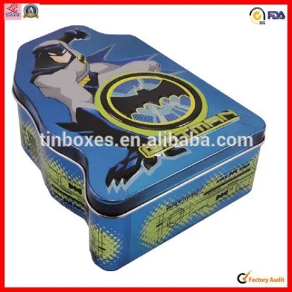 big bus shape nougat tin box