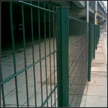electro galvanized double wire fence