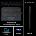 Detachable Laptop 2-in-1 Touchable Notebook Windows Tablet