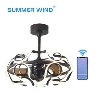 Simple and fashion ceiling fan light