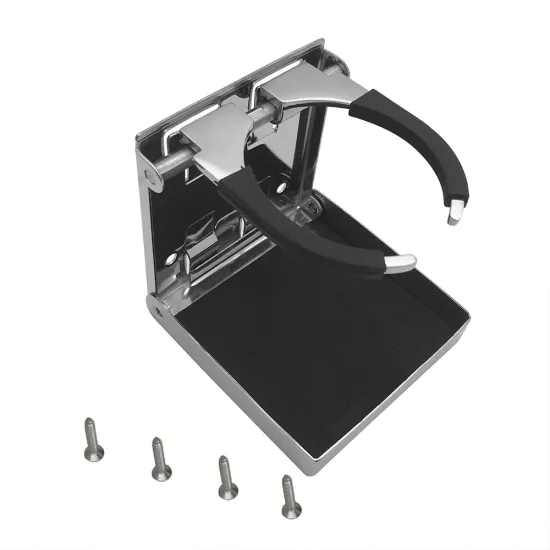 Stainless Steel Adjustable Folding Cup Holders for Boats and Yachts