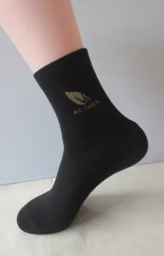 diabetes anti odor odorless Silver Anti-Bacterial nano silver Socks with silver fiber