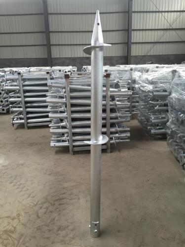 Hot Dip Galvanized Ground Screw Ground Pile