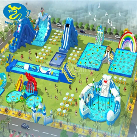 Amazing Factory inflatable water park giant