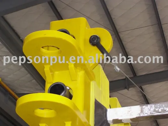 PU/polyurethane/urethane elastomer cover for large-sized cast steel structures