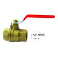 Valve à billes en laiton CK-B895 1/4 "-4" 600wog